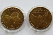 Christmas Carol Angels coins