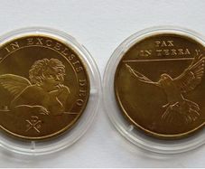 Christmas Carol Angels coins
