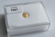 YELLOW SAPPHIRE gemstone approx 1.23ct