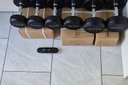3xbrand new sets of dumbbells, 2x12.5kg, 2x10kg, 2x7.5kg