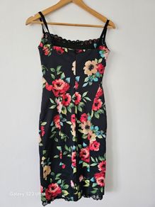Karen Milan dress adjustable straps.