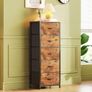 Chest of Drawers, 5 Drawer Tall Dresser, Fabric Dresser for Bedroom Closet Entryway Hallway Nursery Bedside Image 6
