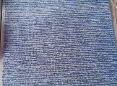 Blue carpet tiles