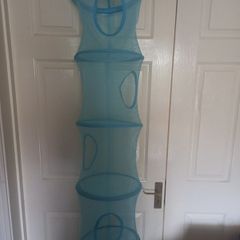 IKEA 6 tier hanging storage closet organizer & Bracket for kid's room.
