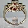 Sterling Silver ring 925 with Garnet Image 6
