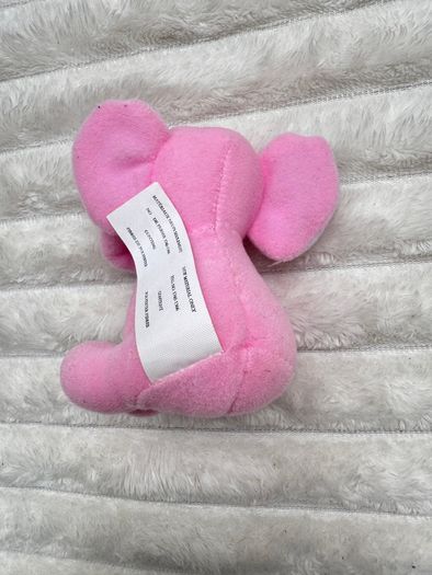 Battat Pink Elephant Plush approx. 10 cm. Used Please see photos