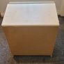 White bedside drawer unit Image 5