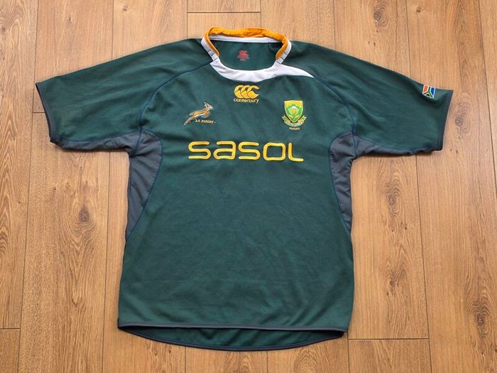 South Africa 2009-2010 Canterbury Rugby Jersey Size Large