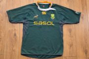 South Africa 2009-2010 Canterbury Rugby Jersey Size Large