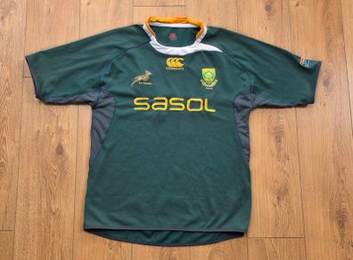South Africa 2009-2010 Canterbury Rugby Jersey Size Large