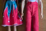 Barbie and Ken dolls Xmas