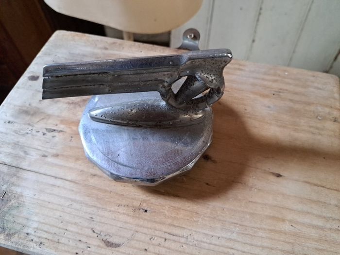Vintage Chrome Car Emblem
