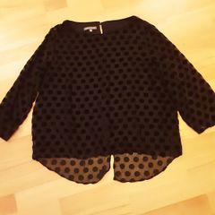 Laura Ashley Elegant and Sophisticated, with a Spotted Pattern .. Colour: Black .. Further Price Drop
