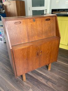 Vintage writing desk, 1970s