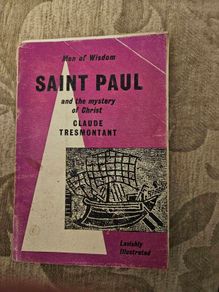Saint Paul And The Mystery Of Christ By Claud Tresmontant. First Edition 1957 Paperback In Good Condition. See Photos For Same.