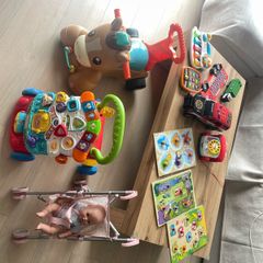 Fisher Price Bounce and Ride Pony Walker and more toyes