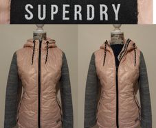 SUPERDRY Storm Panel Quilted Hybrid Jacket