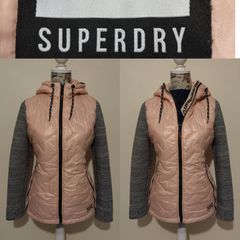 SUPERDRY Storm Panel Quilted Hybrid Jacket