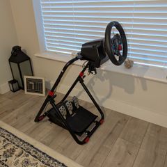 Logitech G29 Racing Wheel, Pedals and Adjustable Frame Mount PS5 PS4 PC