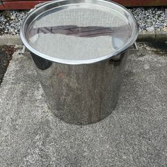 Stainless Steel 100 litre Pot with Lid and lid band