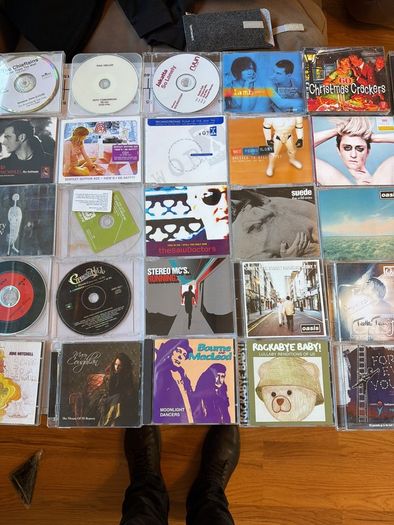 Personal Music CD and Music DVD Collection For Sale. Around 600 Titles. VG-EX Condition