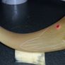 Vintage handmade horn fish Image 4
