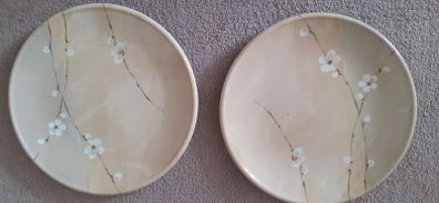 Three  Royal Stafford Radio Pattern Salad Plates