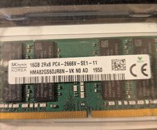 16 GB DDR 4 laptop memory