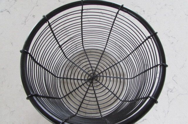 Black Metal Basket for Sale