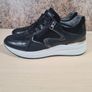 womens NERO GIARDINI platform trainers runners black leather Size UK 6 EU 39 shoes Image 5