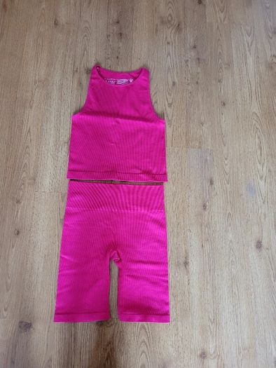 Pink gym set