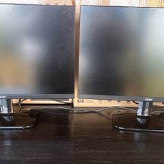2 ACER KA240Y Widescreen LCD Monitors EUC