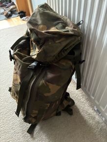 Camouflage day pack