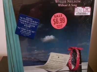 Willie Nelson Without a Song LP Album