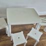 Ikea kids table and 4 chairs Image 2