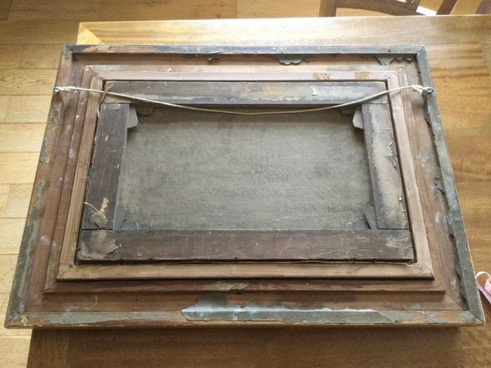 Art- Original Oil on Canvas 19th Cent.
