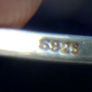 Vintage 925 Sterling Silver Plumeria Wrap Ring 2,2g Image 7