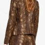 Zara python/snakeskin blazer & skort co-ordinate bnwt Image 4