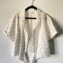 Zara polka dot shirt with knot size 9yo Image 5