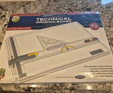 NEW A3 Technical Drawing Board with sliding ruler