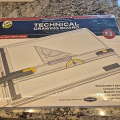 NEW A3 Technical Drawing Board with sliding ruler