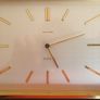 Garrard of London Mid-Century Swiss Quartz Mantel Clock - Sold Brass Image 3