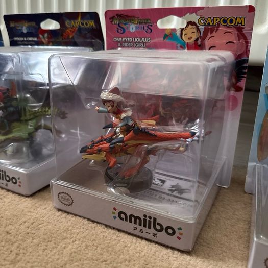 amiibo monster hunter stories x4