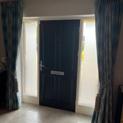 Blue/Grey Curtains