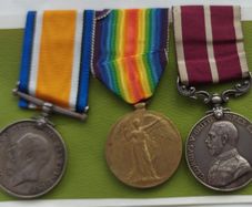 Ww1 1914 Pair  Of  Medals Plus M.S.M.