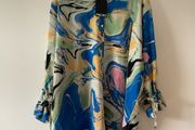 Pieces Oversized blouse shirt size Medium 10 to 12 New with tags