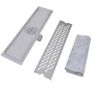 Linear Shower Drain 2 pcs Wave 530x140 mm Stainless Steel Image 4