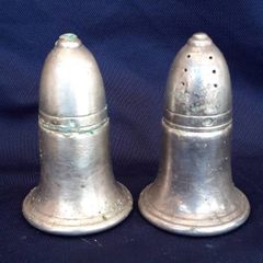 Vintage Silverplated Salt & Pepper  Set