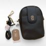 blacl leather crossbody bag Image 2
