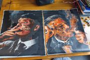 Canvas painting x2